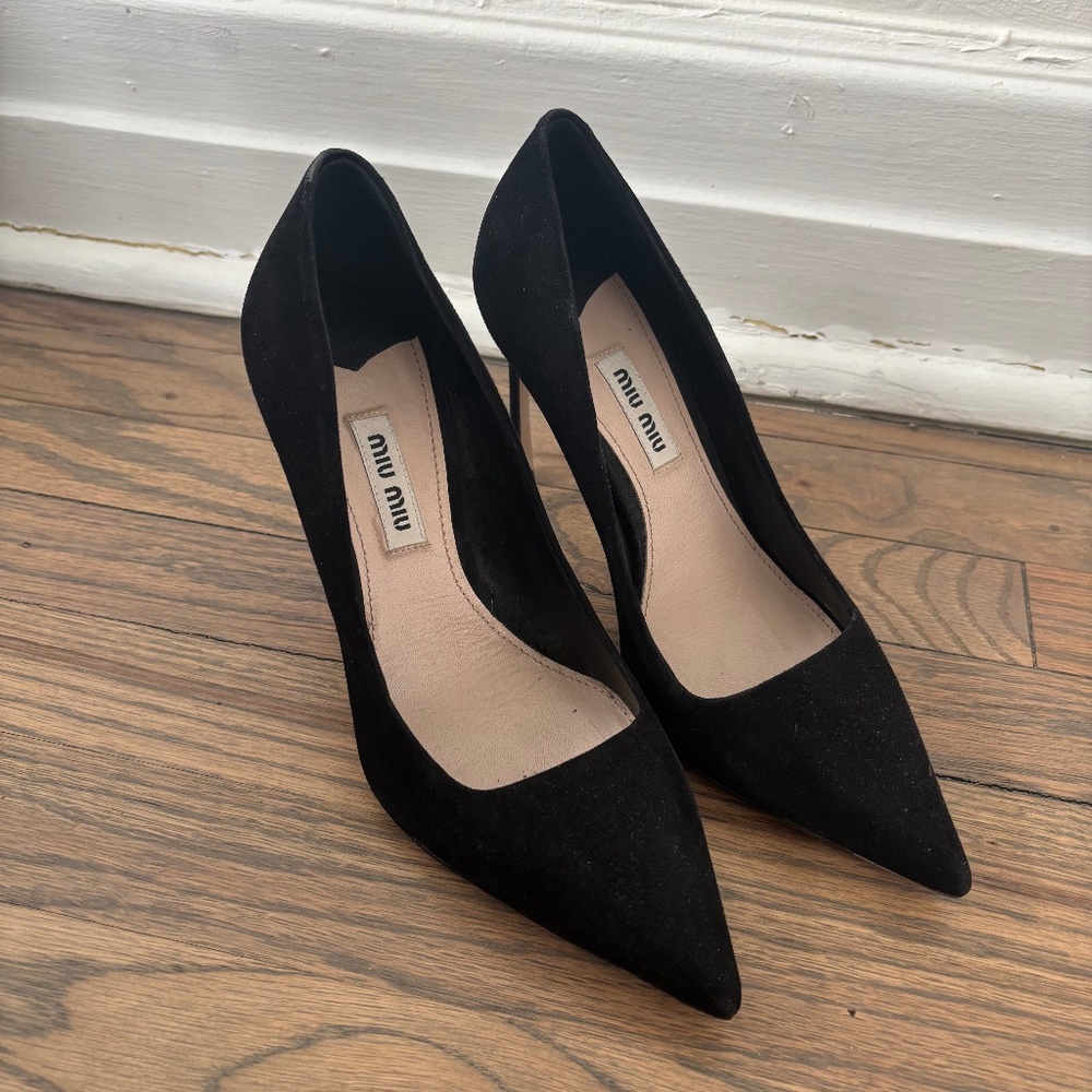 Miu Miu Black Women's Heels